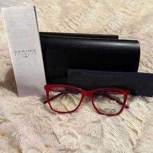 Saint Laurent Bold Red Women's Glasses